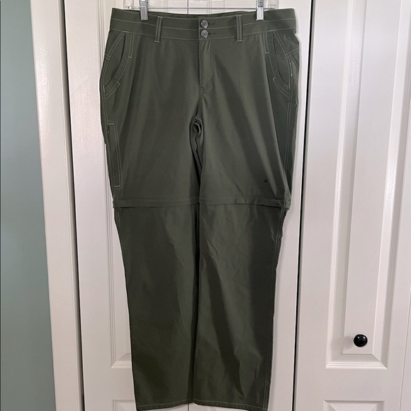 Marmot women’s Kodachrome Convertible Pant In Crocodile Green - Picture 5 of 8